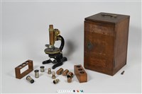 藏品(王火煌先生系列：奧林帕斯顯微鏡)的圖片